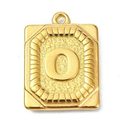 Ion Plating(IP) 304 Stainless Steel Pendants STAS-U033-01G-O-1