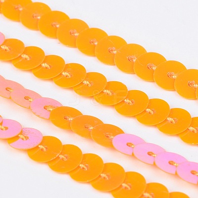 Plastic Paillette/Sequins Chain Rolls BS88Y-1