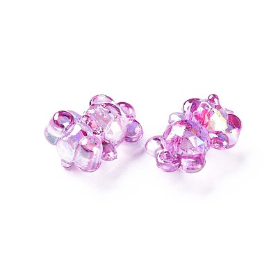 Transparent Acrylic Pendants MACR-S373-113-C03-1
