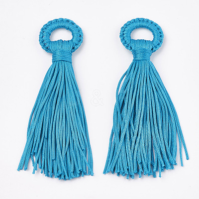 Polyester Tassel Big Pendant Decorations X-FIND-S274-03-1