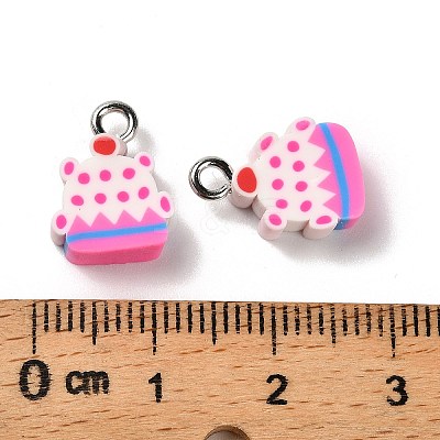 Handmade Polymer Clay Charms CLAY-H007-01A-1