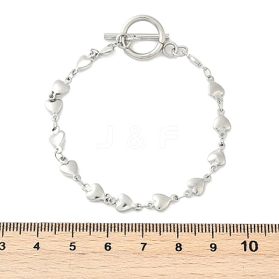Tarnish Resistant 304 Stainless Steel Link Chain Bracelets BJEW-P237-30P-1