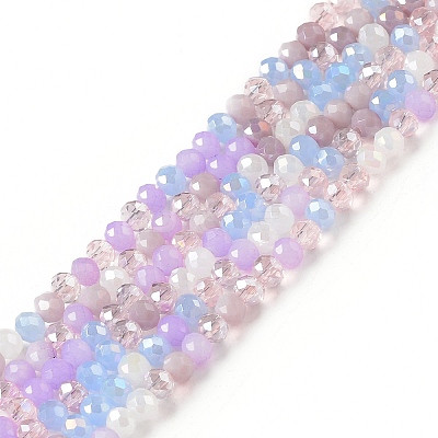 Glass Beads Strands GLAA-I015-03A-1