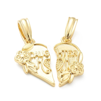 Brass Pendants KK-E790-05G-1