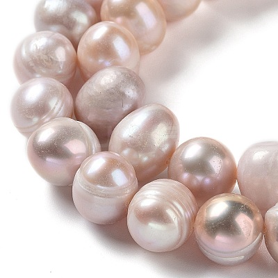 Natural Cultured Freshwater Pearl Beads Strands PEAR-E019-16-1