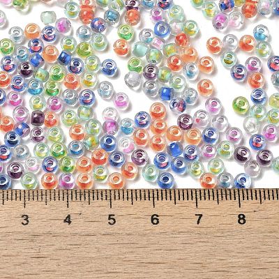 Transparent Glass Round Seed Beads SEED-B001-05A-17-1