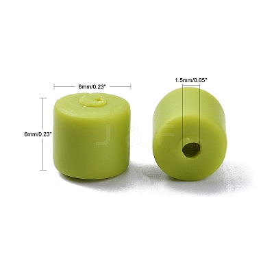 Polymer Clay Bead Strands CLAY-T001-C03-1