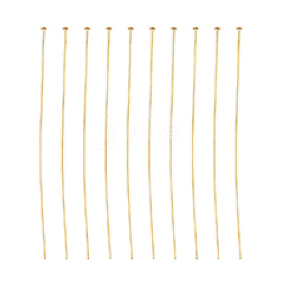 150Pcs Brass Flat Head Pins KK-DC0003-81-1