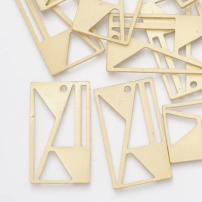Smooth Surface Alloy Pendants PALLOY-S117-077-1