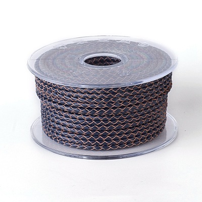 Braided Cowhide Cord WL-I004-3mm-D-18-1