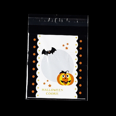 Halloween Theme Plastic Bakeware Bag OPP-Q004-01D-1