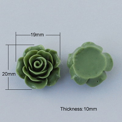 Resin Cabochons CRES-B2020-M-1
