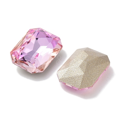 Glass Rhinestone Cabochons RGLA-G020-01D-D123-1