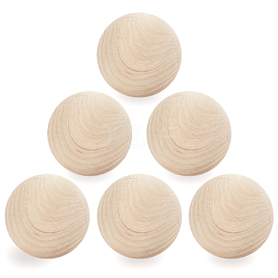 Wood Beads WOOD-WH0029-140-1