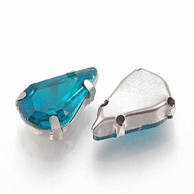 Sew on Rhinestone RGLA-T035-5x8mm-15-1