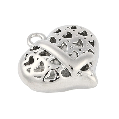 Hollow Brass Pendants for Valentine's Day KK-M289-03L-P-1