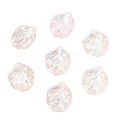 50Pcs Transparent Acrylic Pendants MACR-YW0004-17D-1