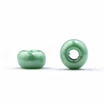 8/0 Czech Opaque Glass Seed Beads SEED-N004-003A-02-1
