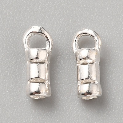 925 Sterling Silver Cord End STER-WH0019-14B-1