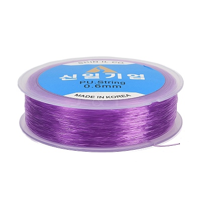 Korean Round Crystal Elastic Stretch Thread EW-Z002-01B-0.6mm-1