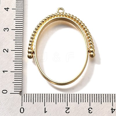 Alloy Open Back Bezel Pendants PALLOY-I223-11LG-1