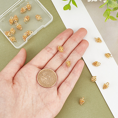 20Pcs Brass Charms KK-DC0002-28-1