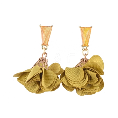Alloy Dangle Ear Studs EJEW-JE03914-04-1