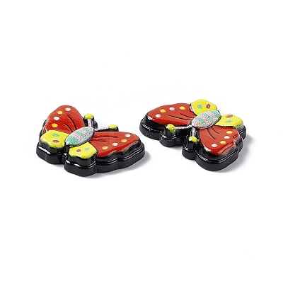 Opaque Resin Cabochons RESI-C027-03C-1