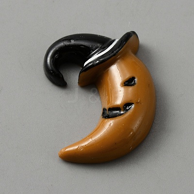 Halloween Themed Opaque Resin Cabochons CRES-WH0010-041C-1
