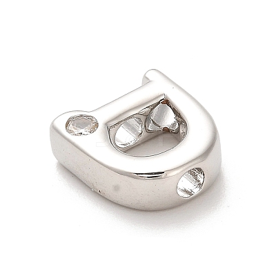 Rack Plating Brass Cubic Zirconia Beads KK-L210-008P-D-1