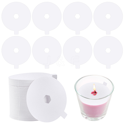 Paper Candle Dust Covers for Candle Cups DIY-BC0016-34B-01-1