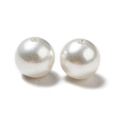 ABS Plastic Imitation Pearl Beads LS-SACR-A001-02A-1