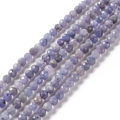 Natural Tanzanite Beads Strands G-F717-17B-1