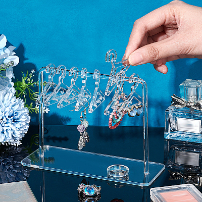 1 Set Acrylic Earring Display Stands EDIS-PH0001-36B-1