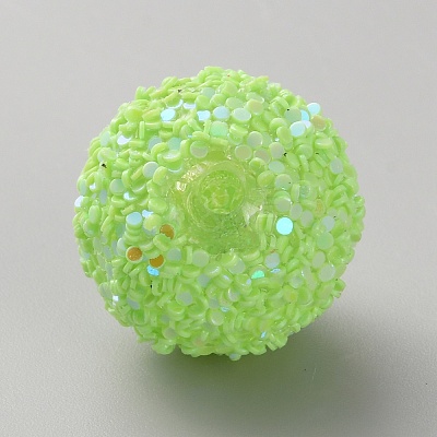 Opaque Acrylic Glitter Beads LS-FIND-CJC0010-111A-11-1
