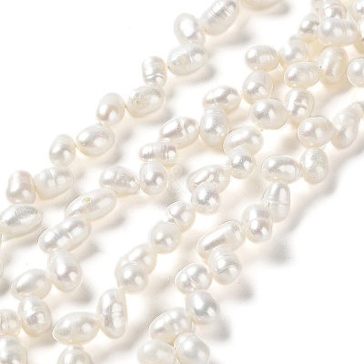 Natural Cultured Freshwater Pearl Beads Strands PEAR-J007-41-1