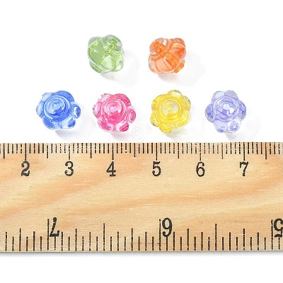 Transparent Acrylic Beads X-TACR-S154-20A-1