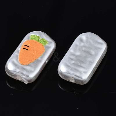 3D Printed ABS Plastic Imitation Pearl Beads KY-S163-433-1