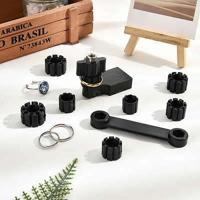 Plastic Standard Ring Sizer Measuring Kit TOOL-WH0140-04-1
