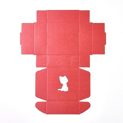 Foldable Kraft Paper Gift Boxes CON-WH0069-75G-1