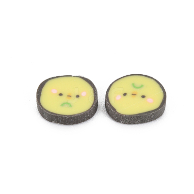 Handmade Polymer Clay Cabochons CLAY-N006-117-1