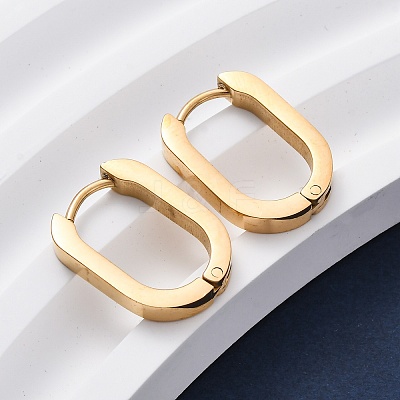 304 Stainless Steel Huggie Hoop Earrings STAS-H156-11A-G-1