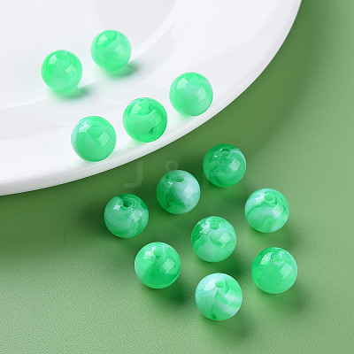 Acrylic Beads MACR-S375-001B-M-1