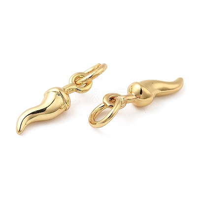 Rack Plating Brass Charms KK-I706-01G-1