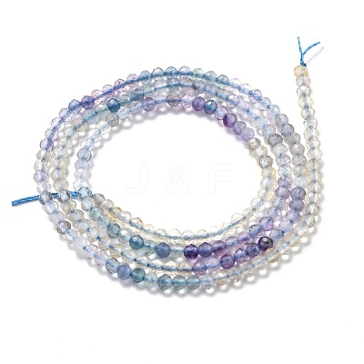 Natural Fluorite Beads Strands G-H266-31A-1