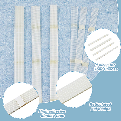 4 Style Hot Melt Glue Strips for Bookbinding FIND-FH0008-26A-1