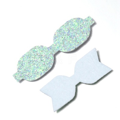 Glitter Non Woven Fabric Decoration Accessories AJEW-WH0002-10D-1