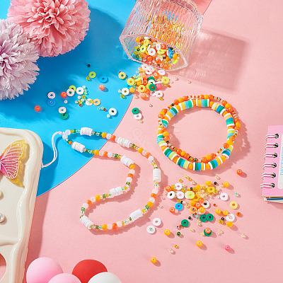 DIY Beads Jewelry Making Finding Kits DIY-TAC0009-10D-1