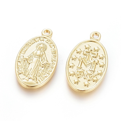 Brass Pendants KK-G389-02G-1