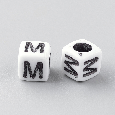 Opaque Acrylic Beads LS-SACR-Q188-02M-1